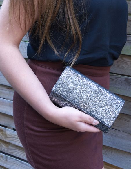 Skórzany duży portfel...