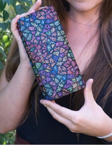 Skórzany duży portfel damski Camilla...