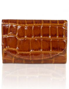 Skórzany mały portfel...