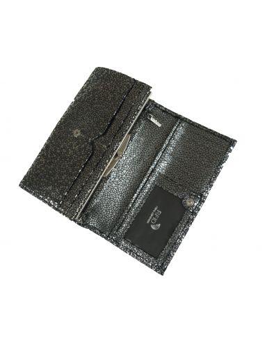 Skórzany duży portfel damski Ashlynn...