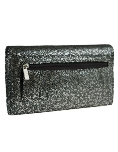 Skórzany duży portfel damski Ashlynn...