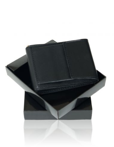 Skórzany mały portfel męski Oscra -...