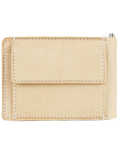 Skórzany mały portfel męski...