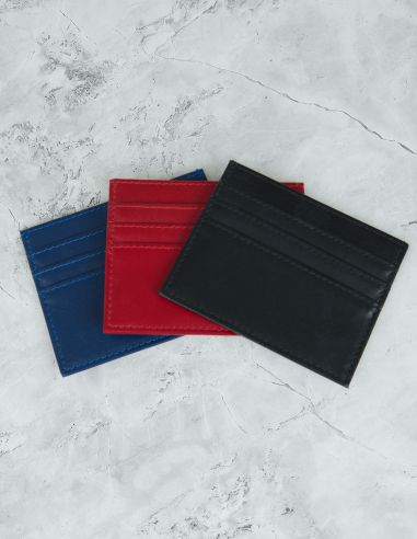 Skórzane etui na karty - Stefania