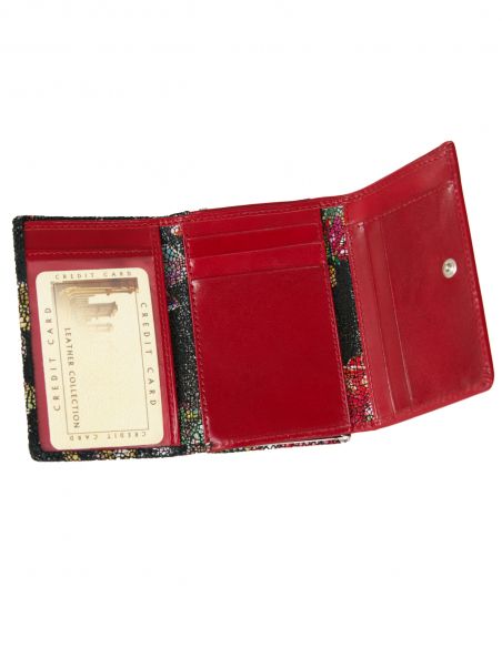 Skórzany portfel damski...