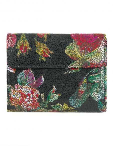 Skórzany portfel damski w...