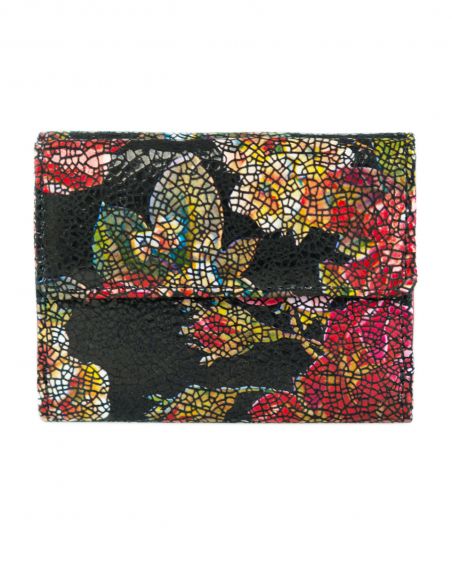 Skórzany mały portfel...