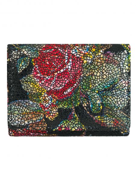 Skórzany mały portfel...