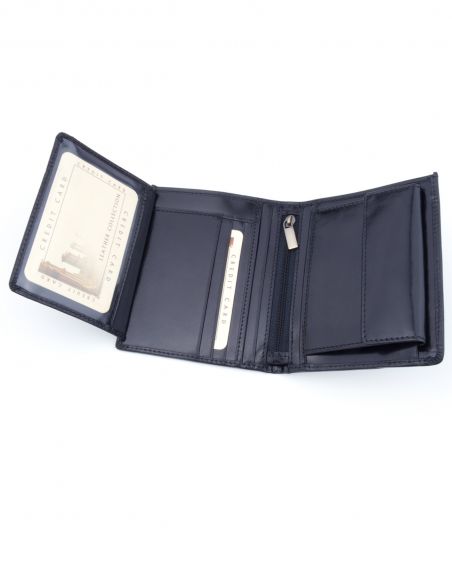 Skórzany duży portfel męski...