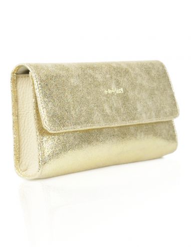 Skórzana kopertówka damska Leopolda -...