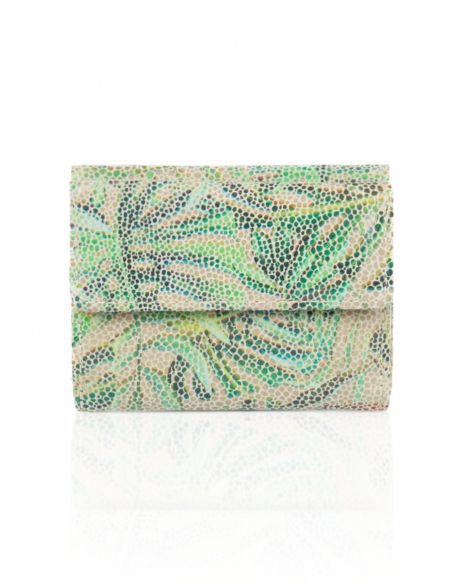 Skórzany mały portfel...