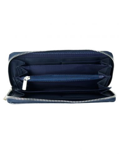 Duży portfel damski na zamek Alodina...