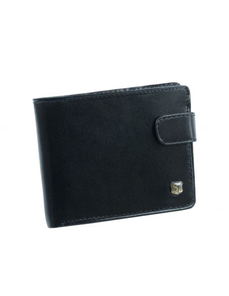 Skórzany mały portfel męski...