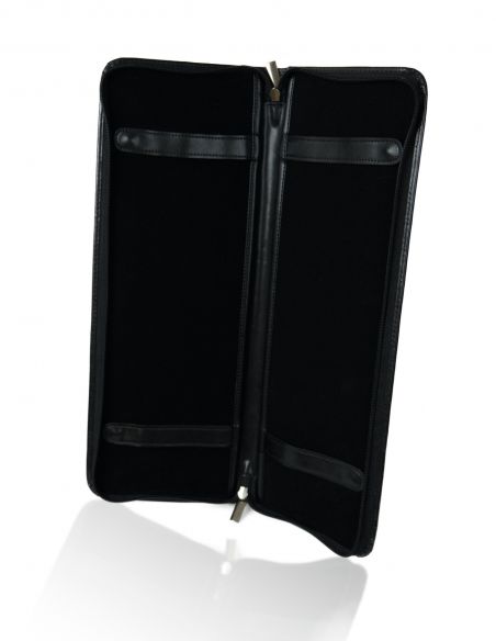 Skórzane etui na krawaty...