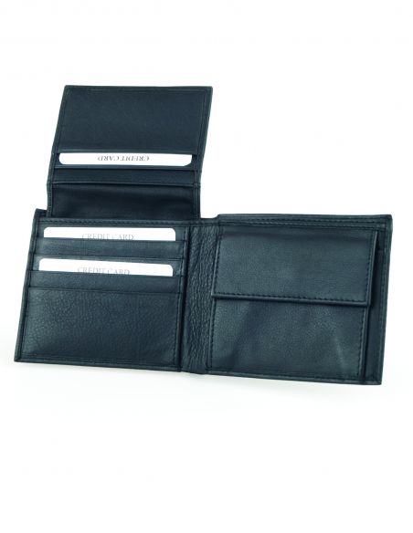 Skórzany portfel męski i...