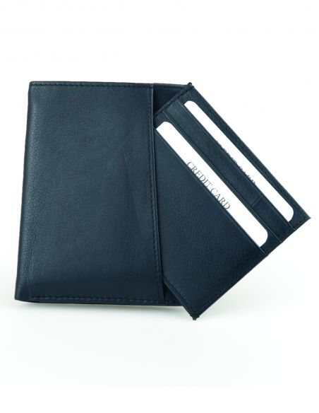 Skórzany duży portfel męski...