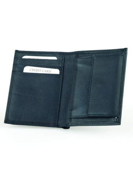 Skórzany duży portfel męski...