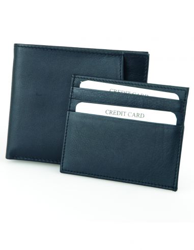 Skórzany portfel męski i wizytownik...