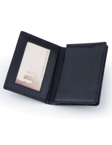 Skórzany wizytownik męski Sam - Mio...