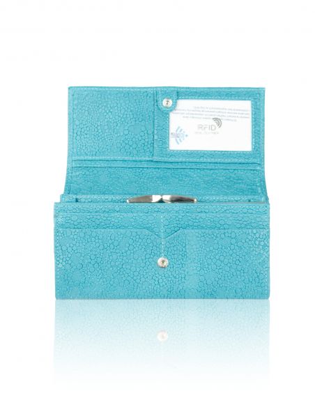 Skórzany duży portfel...