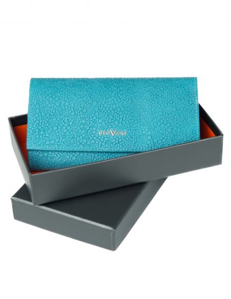 Skórzany duży portfel...