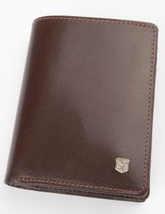 Skórzany portfel męski Dan...
