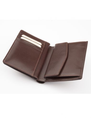 Skórzany portfel męski Dan - Stefania