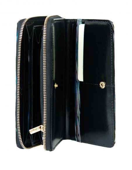 Skórzany portfel damski w...