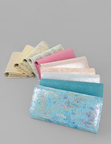 Skórzany duży portfel damski Megan -...