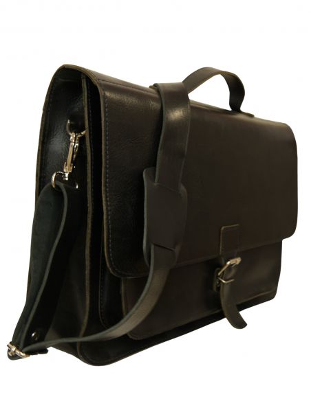 Teczka listonoszka skórzana...