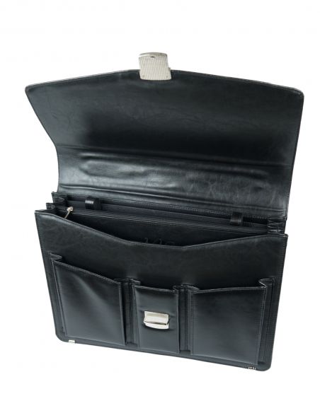 Skórzana teczka męska na...