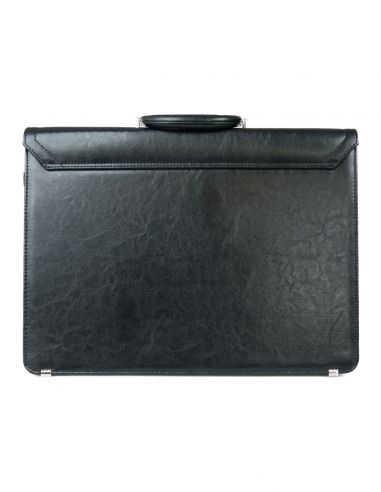 Skórzana teczka męska na zatrzask...