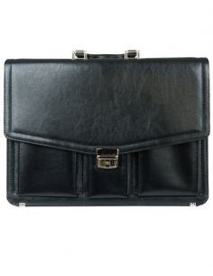 Skórzana teczka męska na...