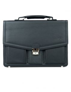 Skórzana teczka męska na...