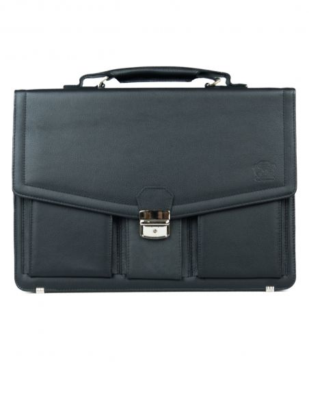 Skórzana teczka męska na...