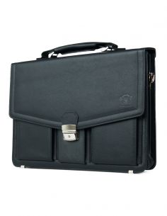 Skórzana teczka męska na... 2