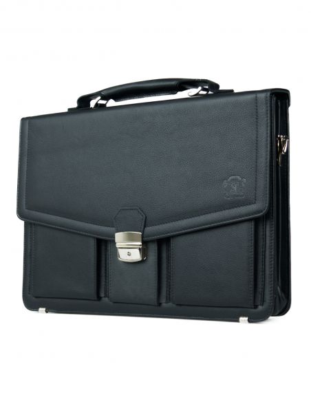 Skórzana teczka męska na...