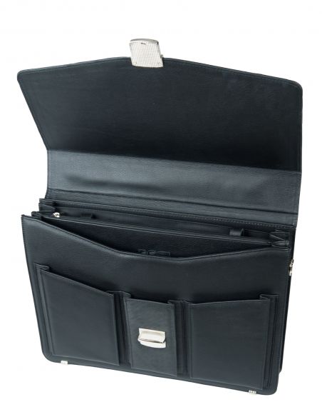 Skórzana teczka męska na...
