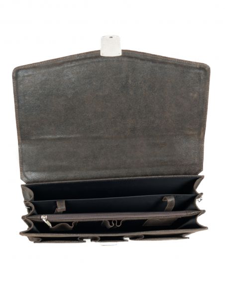 Skórzana teczka męska na...