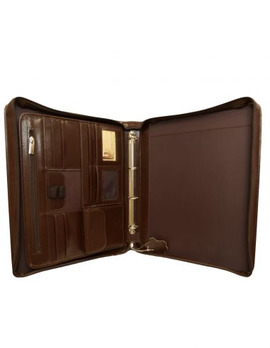 Skórzany biwuar na dokumenty z...