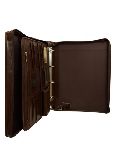 Skórzany biwuar na dokumenty z...