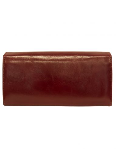 Skórzany duży portfel damski...