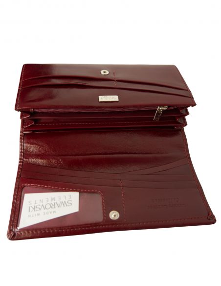 Skórzany duży portfel...