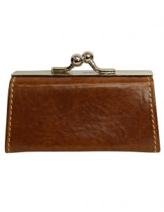 Skórzana mała portmonetka...