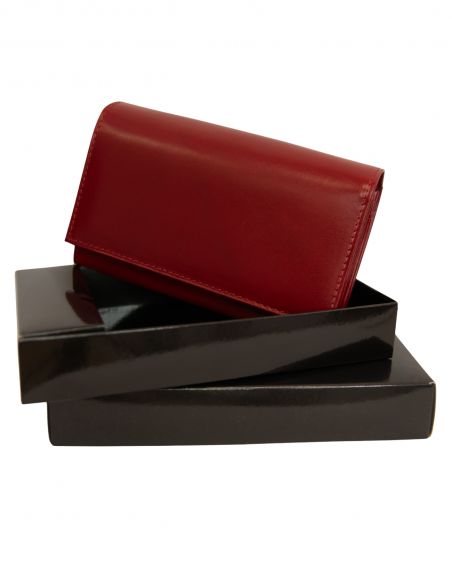 Skórzany portfel damski...