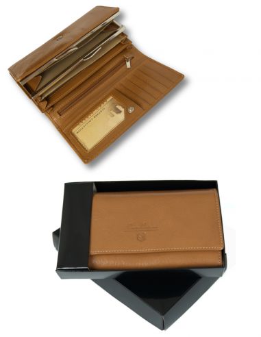 Skórzany portfel damski Samantha -...