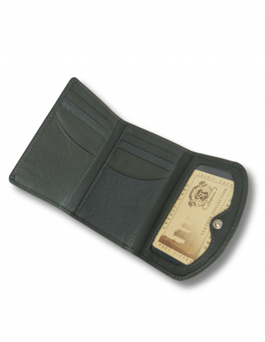 Skórzany mały portfel damski Grela -...