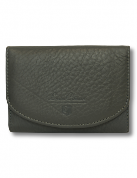 Skórzany mały portfel...