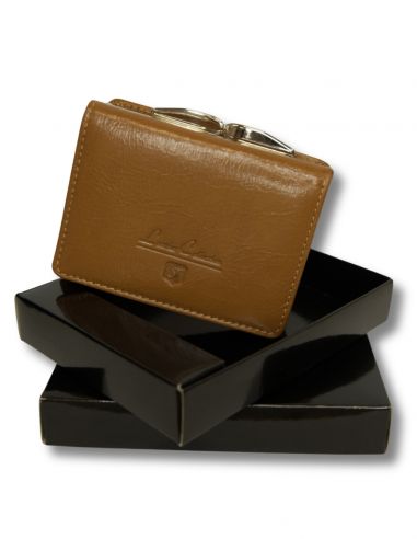 Skórzany portfel damski Sila -...