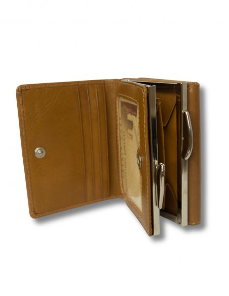 Skórzany portfel damski...